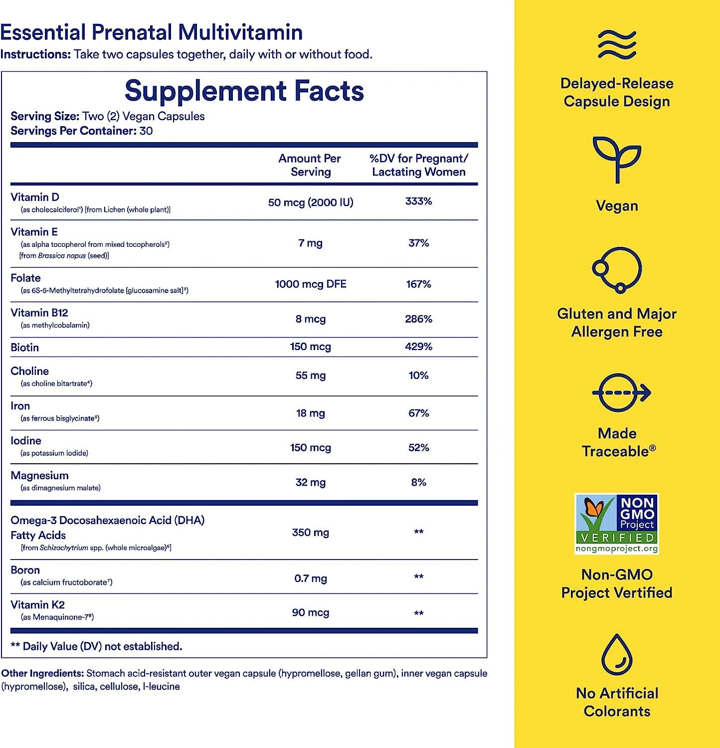 OEM Vegan DHA Algae Oil Veg Soft Capsules