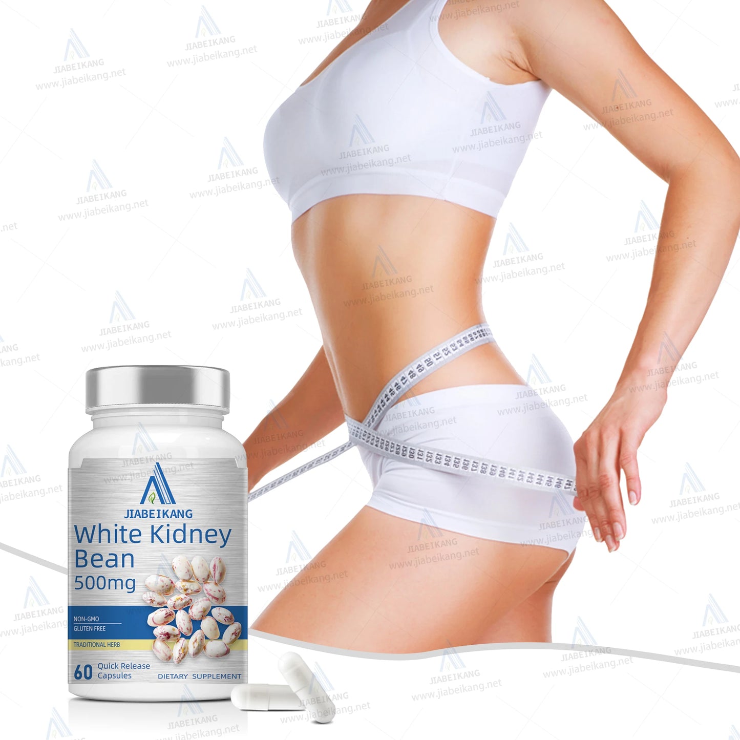 Custom Fat Burner Capsules Diet Pills Organic White Kidney Bean Slimming Capsule