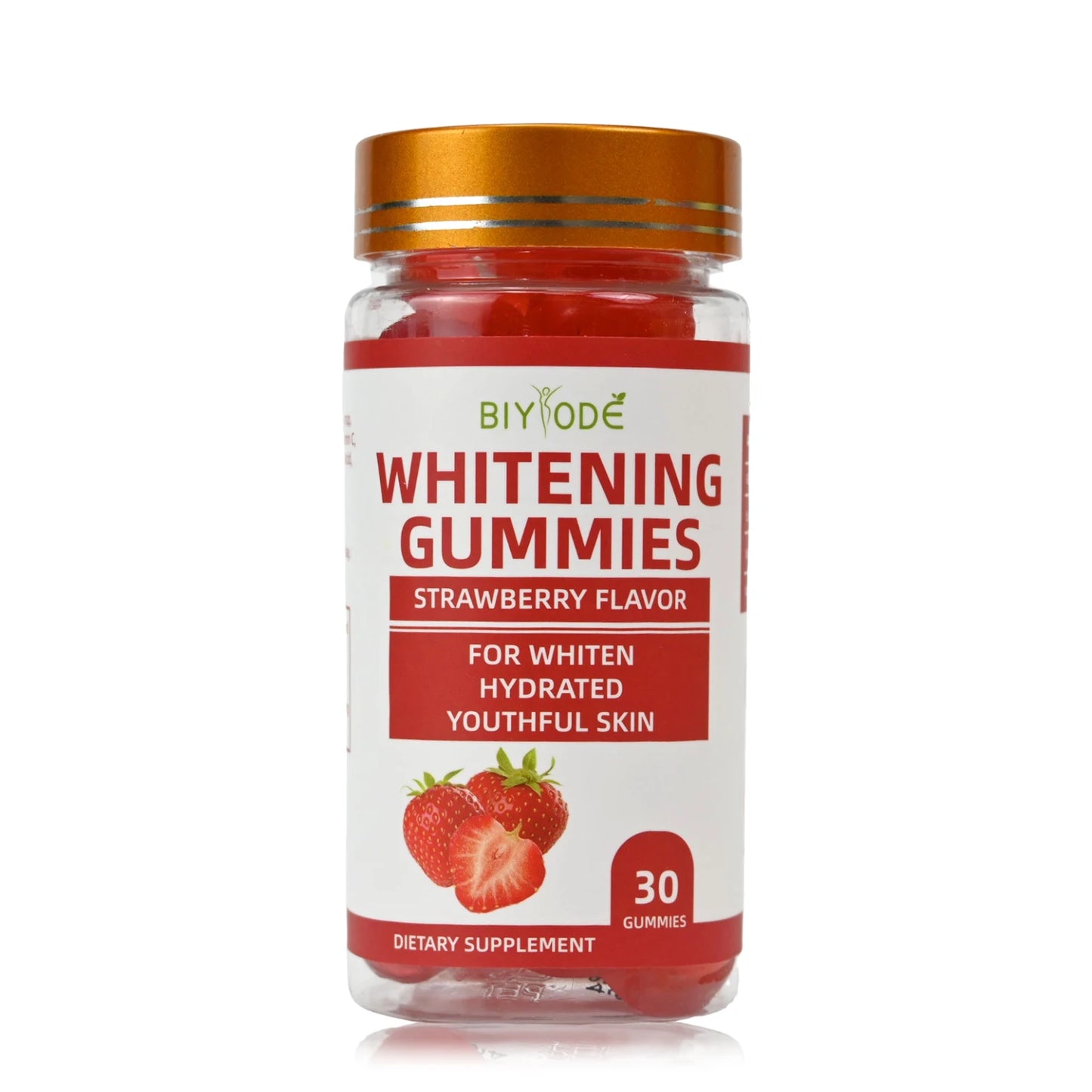 Hot Sale Wholesale Multi Vitamin Supplement Strawberry Flavor Whitening Gummies