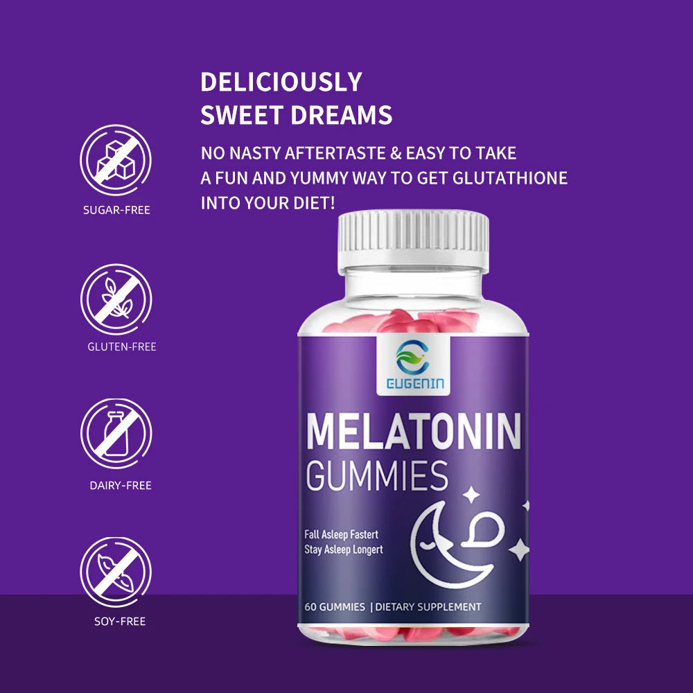 Jiabeikang Factory OEM ODM Custom Gaba Supplement Sleep Better Fall Asleep Faster Melatonin Gummies