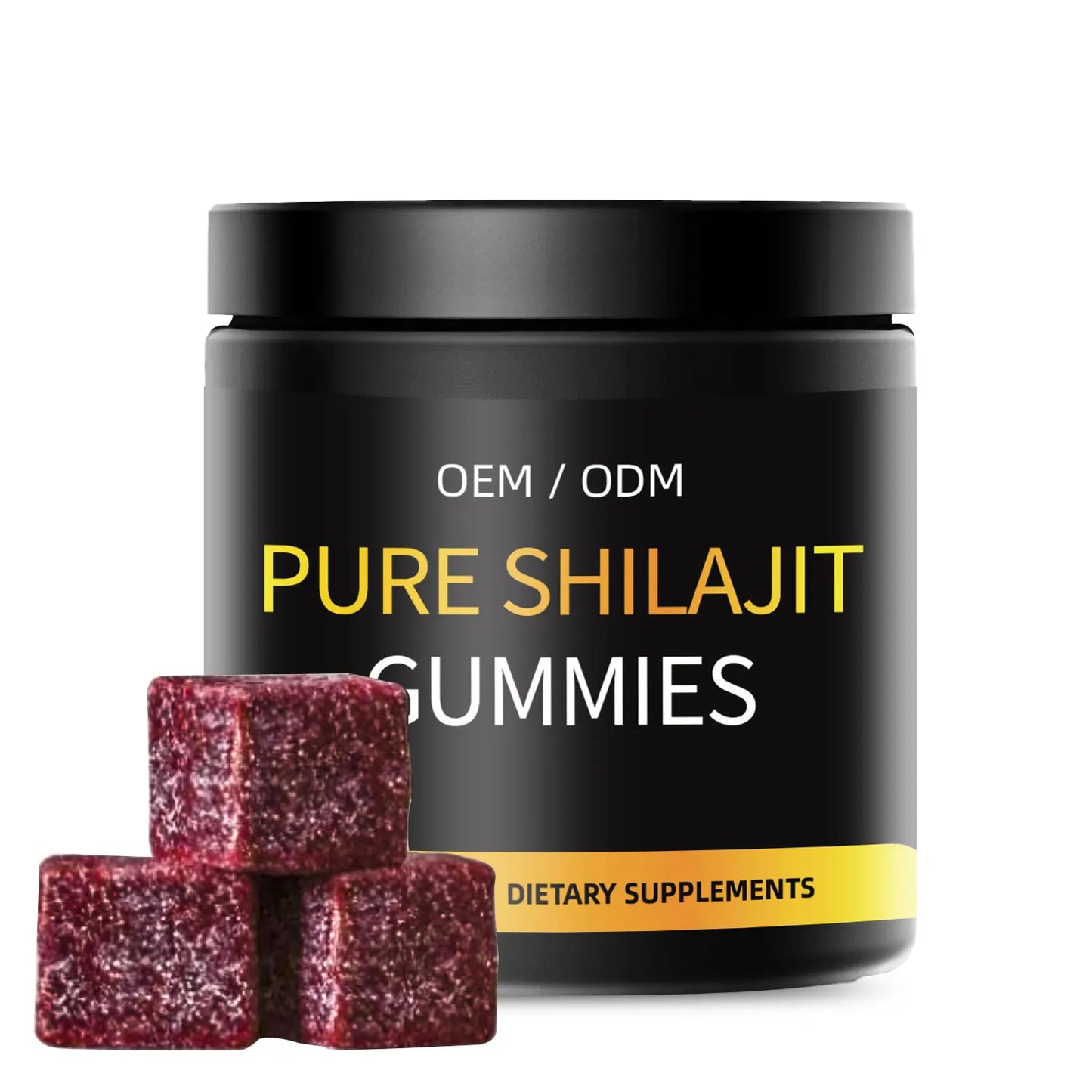 certificate factory NSF HALAL COA GMP wholesale pure shilajit gummies