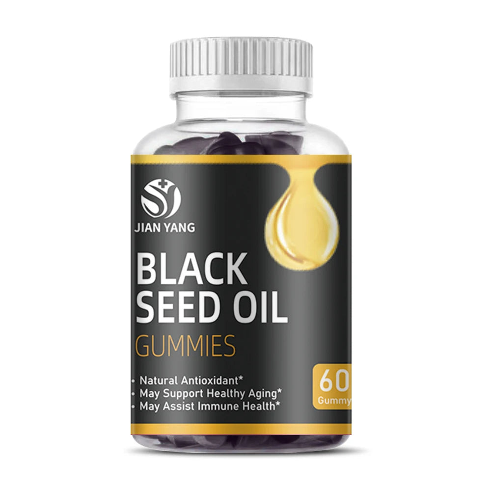 OEM Private Label Black Seed Oil Gummies and honey Fat Burner Sea Moss Elderberry Supplement Gummies