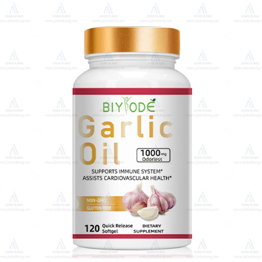 Jiabeikang Factory Custom Herbal Supplement Hot Sale Wholesale odorless garlic softgels