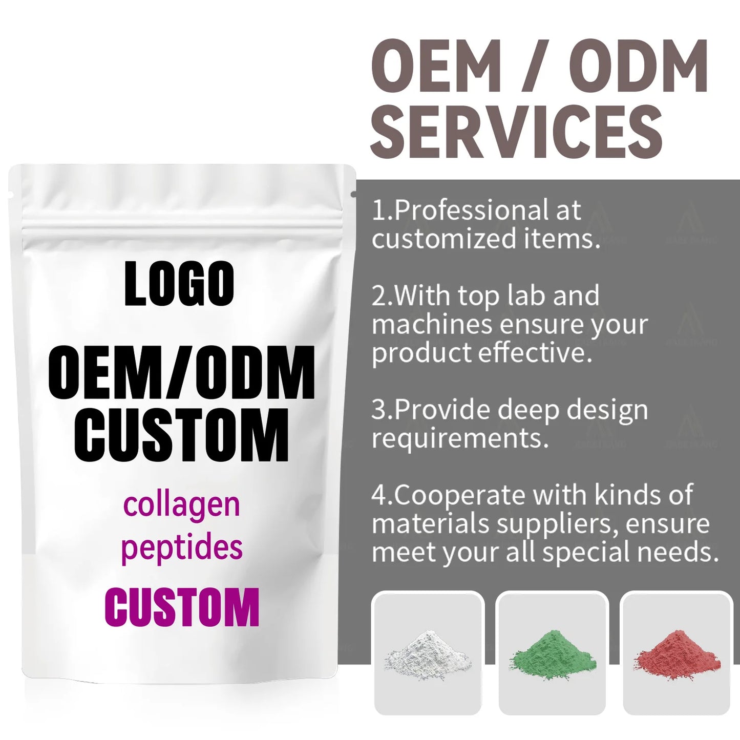 Collagen Peptides Powder Custom Manufacturing For Global Brands