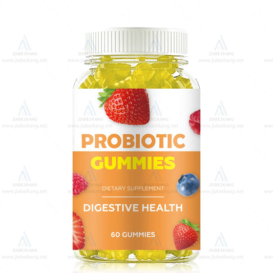 Certificated Factory Dietary Digest System Healthcare Support Vitamins Supplements Custom OEM Wholesale Probiotic Gummy