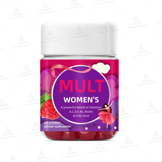 OEM ODM Private Label Multi Vitamin Biotin Gummies Factory Supply Vegan Dietary Supplement for Women’s Daily Nutrition Support GMP Certified Wholesale Gummies