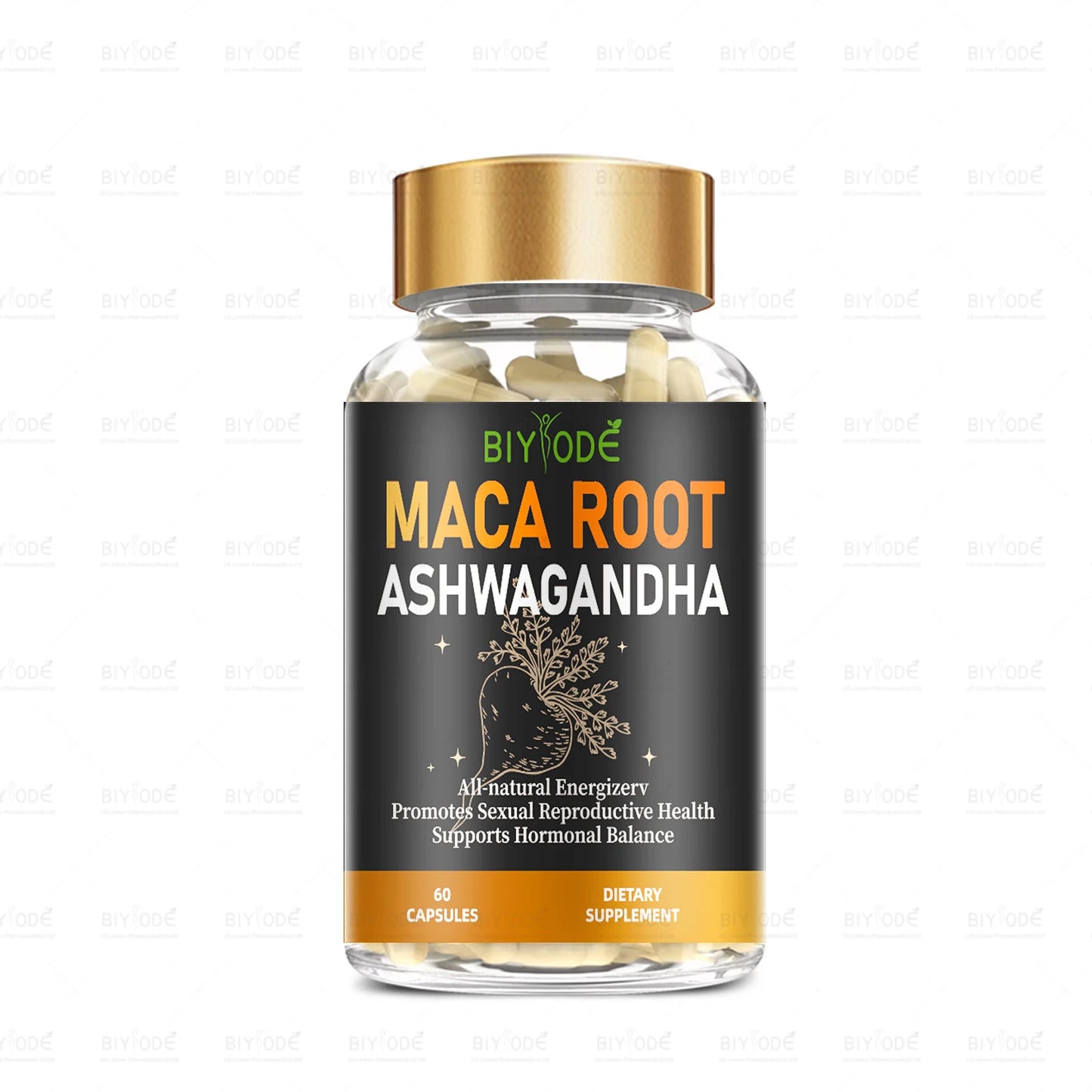 OEM ODM custom private label supplement manufacturer herbal supplements maca roots ashwagandha capsules