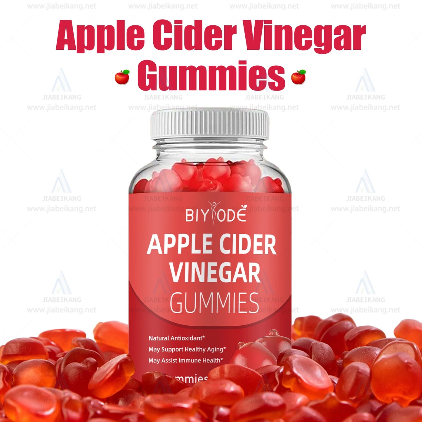 Apple Cider Vinegar Natural Plant Extract Burn Fat Product health care supplement Detox Gummies Candy