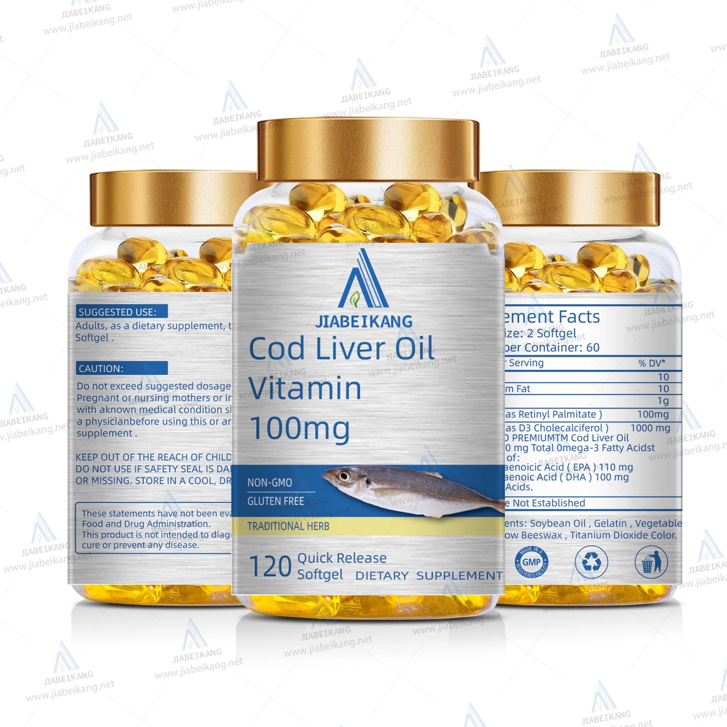 GMP factory vegetarian soft capsule cod liver oil vitamin bittern custom oem vegetarian soft capsule