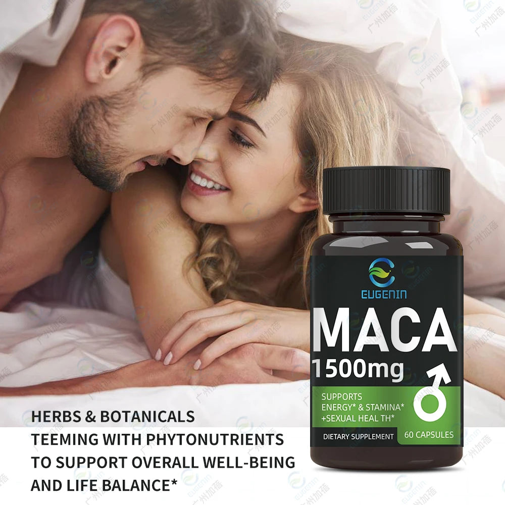 OEM ODM custom private label supplement manufacturer maca capsules