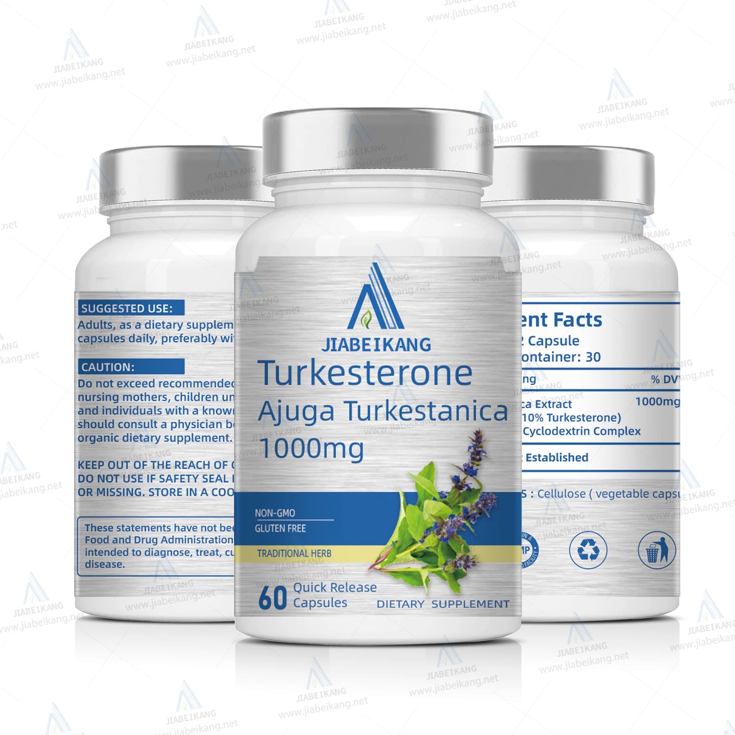 OEM ODM custom private label supplement manufacturer turkesterone capsules