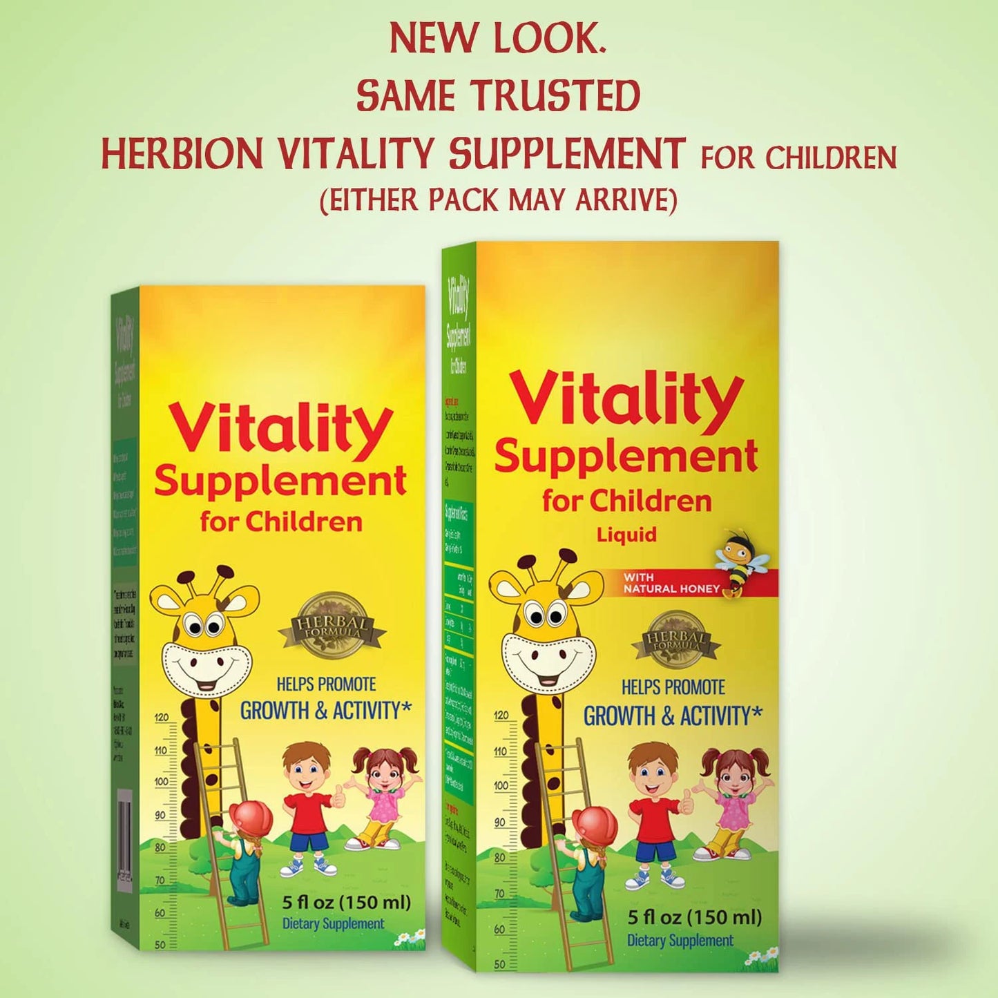 Kids Vitality Syrup Appetite Boost Growth Activity Kids Vitality Supplement Multivitamin Syrup