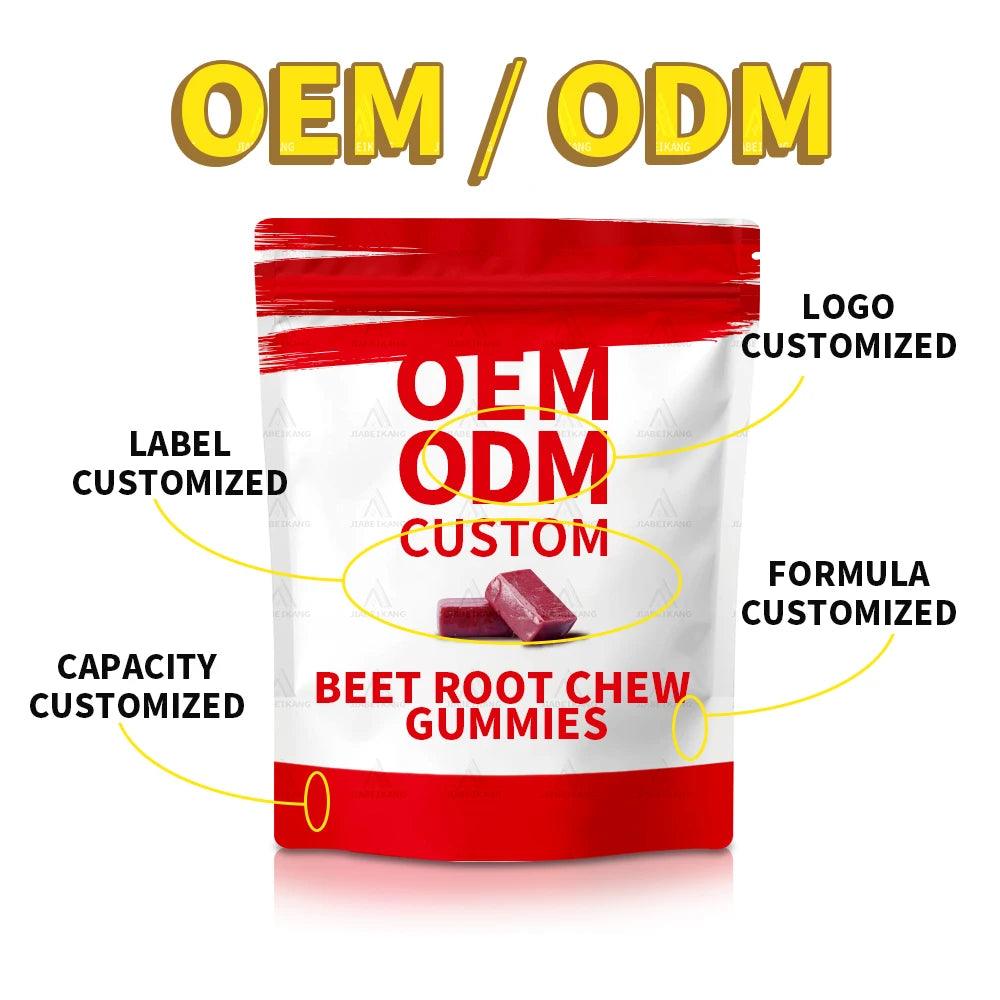 OEM ODM Custom Private Label Supplement Manufacturer Beet root Gummies Healthcare Beet Supplements Super Beets Root Gummy
