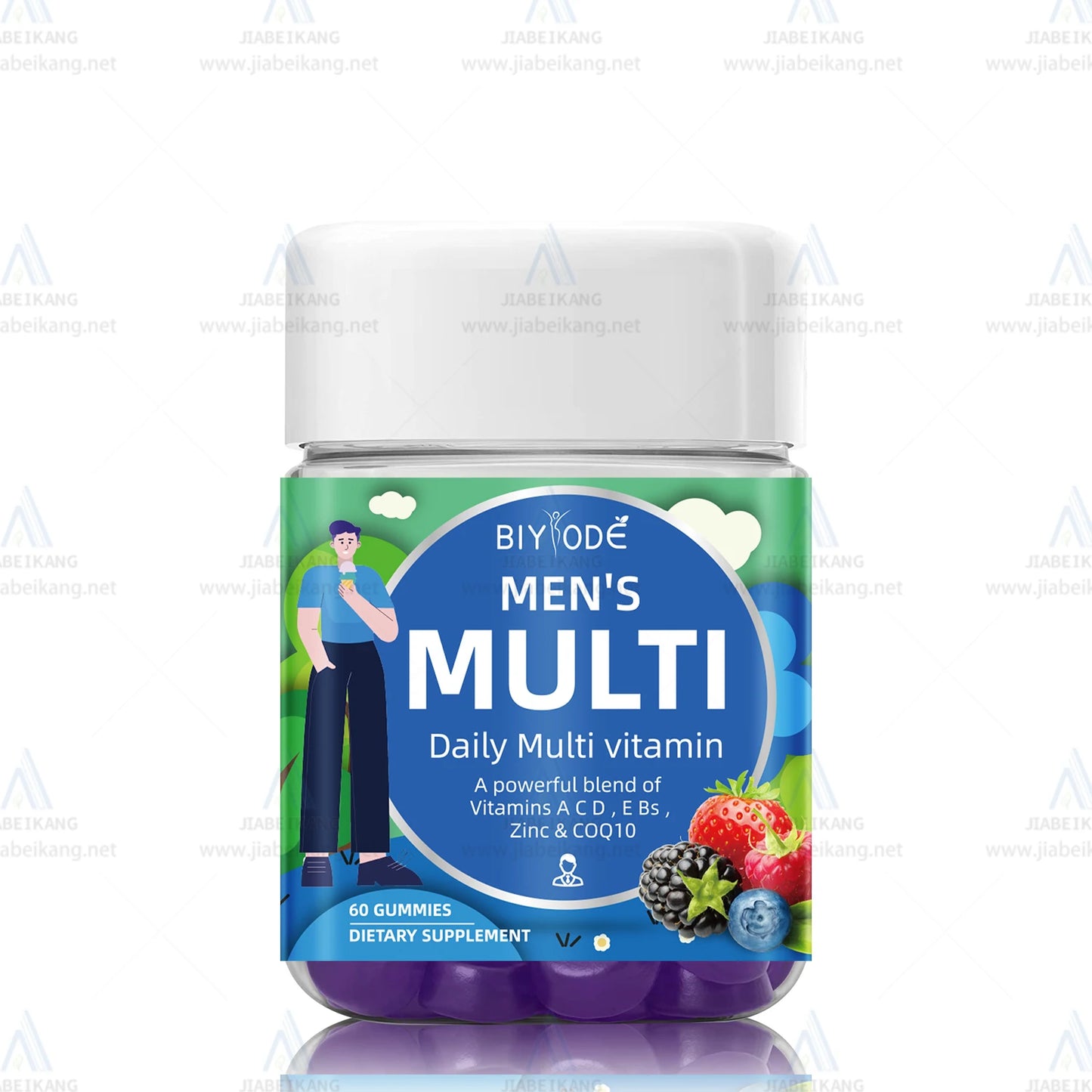 Biyode effective formula daily nutrition multi vitamin supplement fast shipping wholesale for men male multivitamin gummies