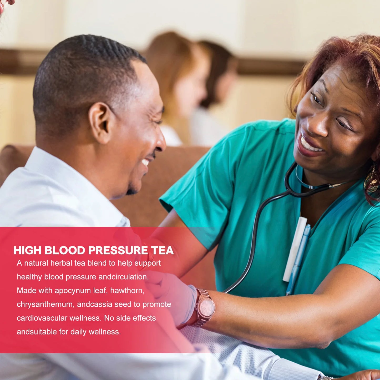 OEM ODM Private Label Blood Pressure Balance Tea Bag Herbal Supplement Wholesale Promote Natural Balance Vascular Wellness GMP Certified