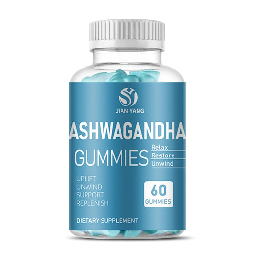 OEM Calming gummies Anti Stress Relief Flavor Antioxidant supplement Well Sleep Ashwagandha Gummies