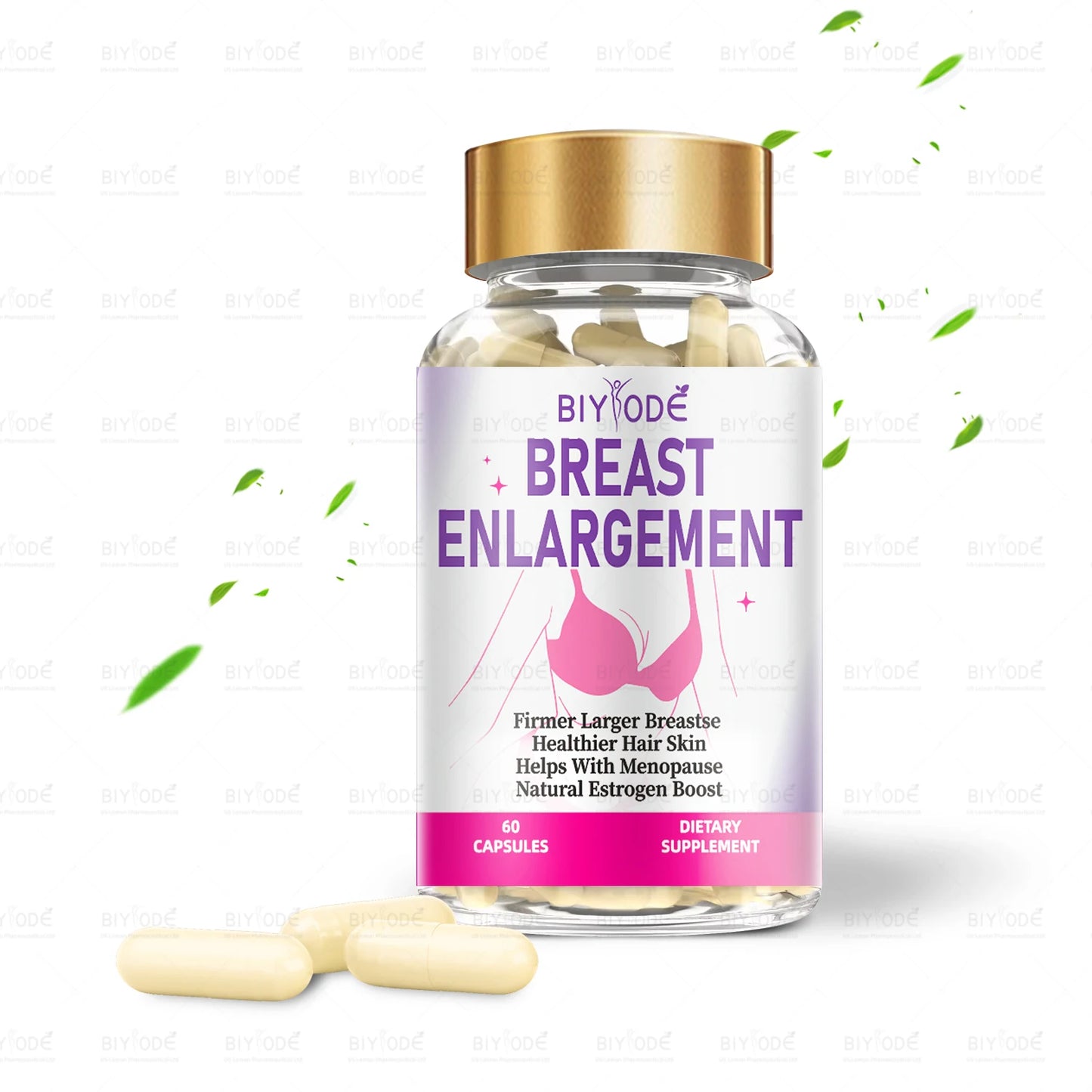 Custom Logo Label Supplement Manufacturer Wholesale Breast Enlargement Firmness Capsules