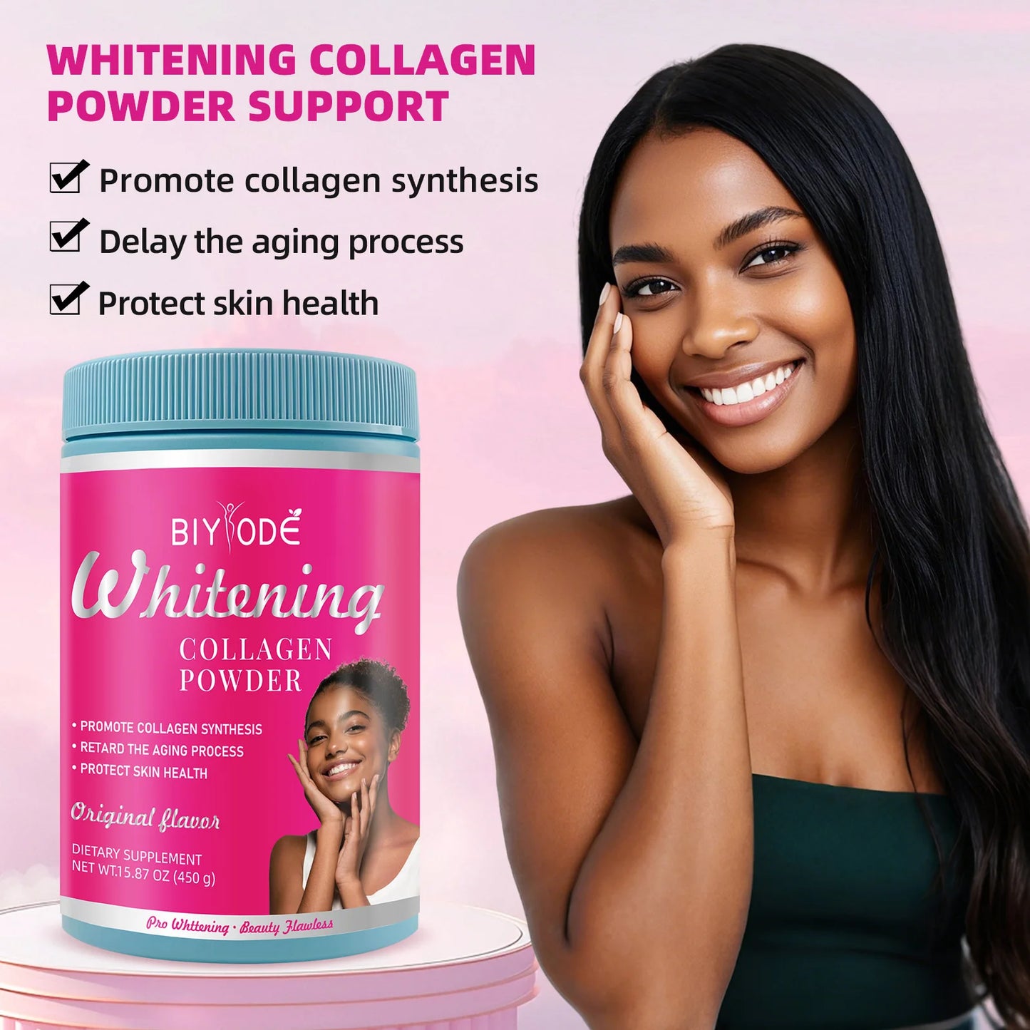 Jiabeikang Factory OEM Custom Collagen Drink for Skin Whitening Collagen Powder