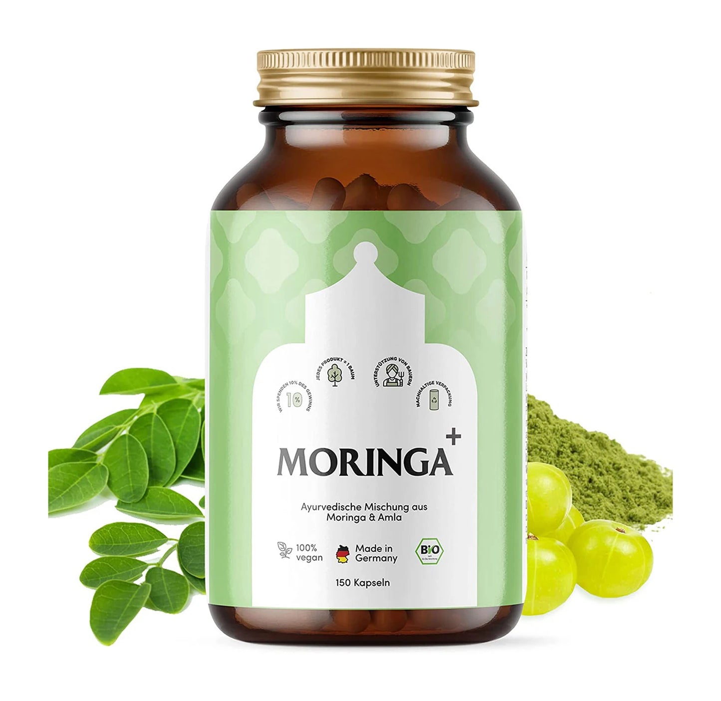 Health care Supplements Private Label Moringa Leaves  Extract Capsule