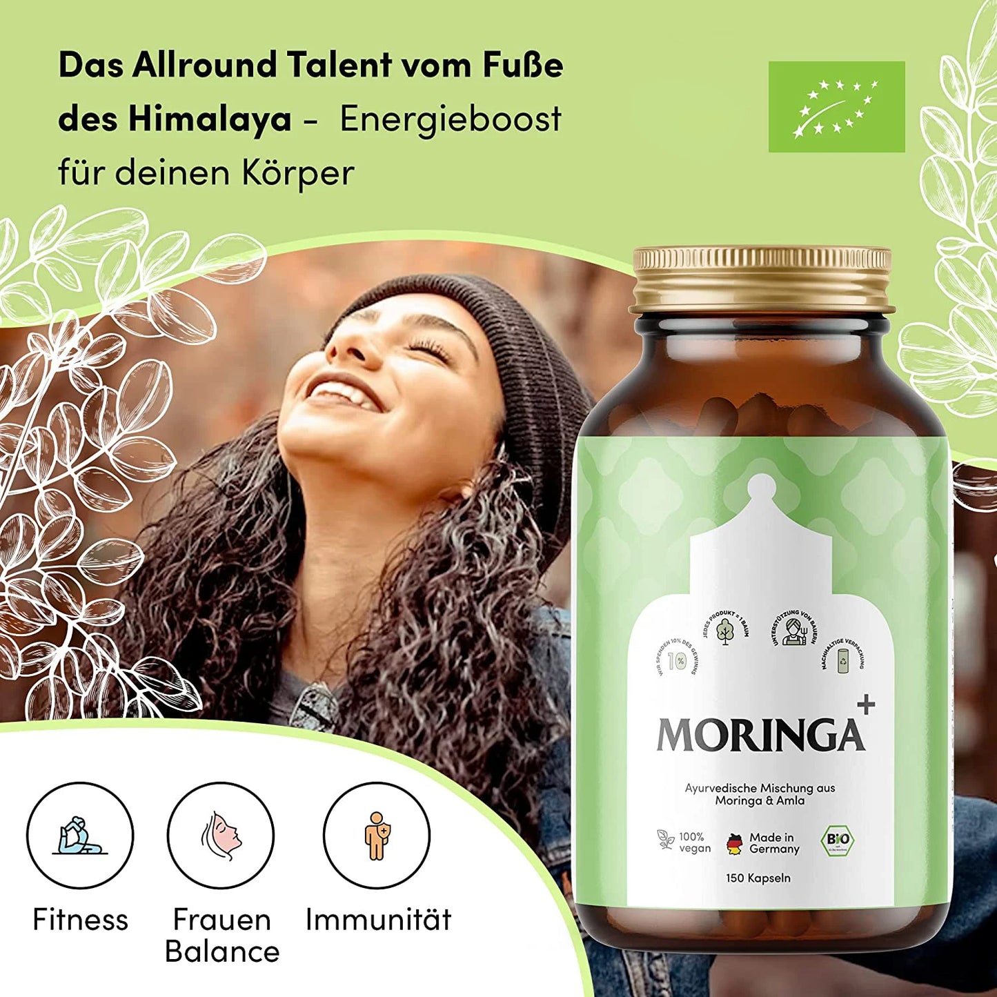 Health care Supplements Private Label Moringa Leaves  Extract Capsule