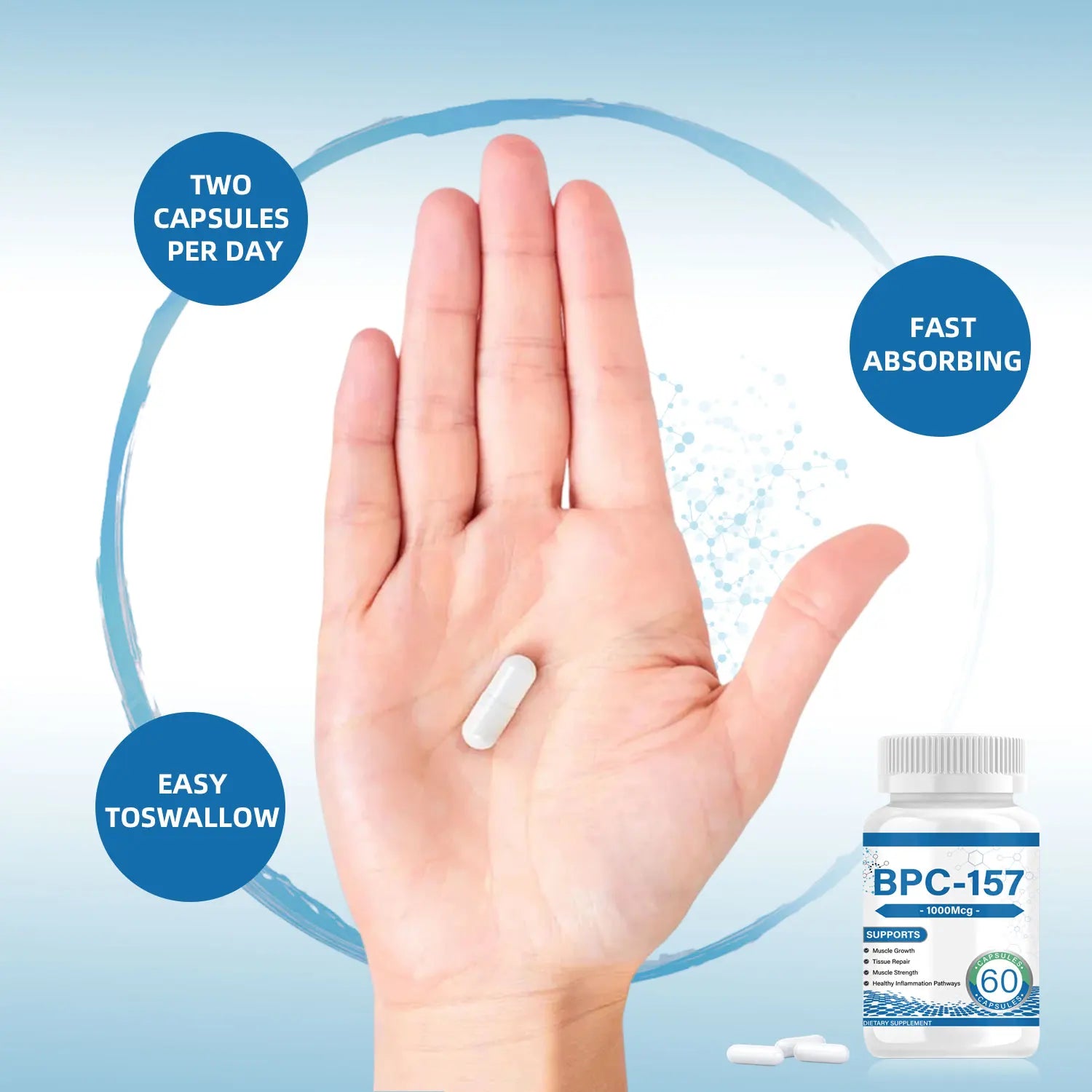 OEM custom BPC-157 capsules Jiabeikang OEM custom BPC-157 capsules Jiabeikang