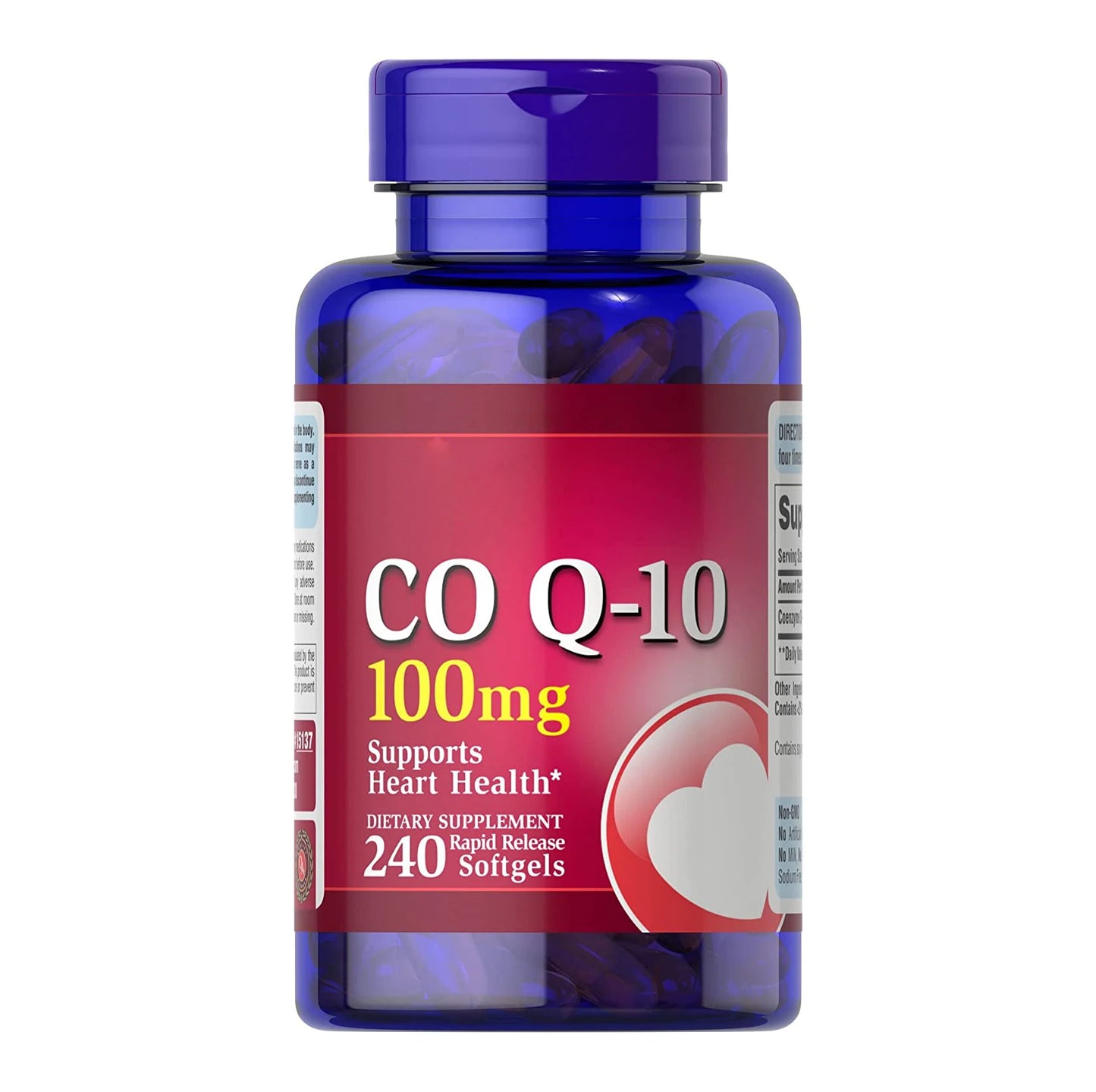 OEM Q10 Coenzyme Softgel Capsule Health Slimming Products Coq10 Dietary Supplements Capsule Pill