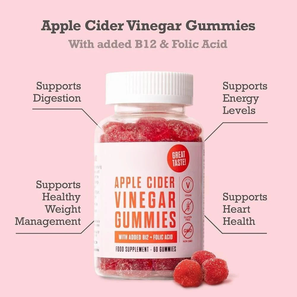 OEM ODM custom private label wholesale healthcare supplement for digest support sugar free apple cider vinegar gummies