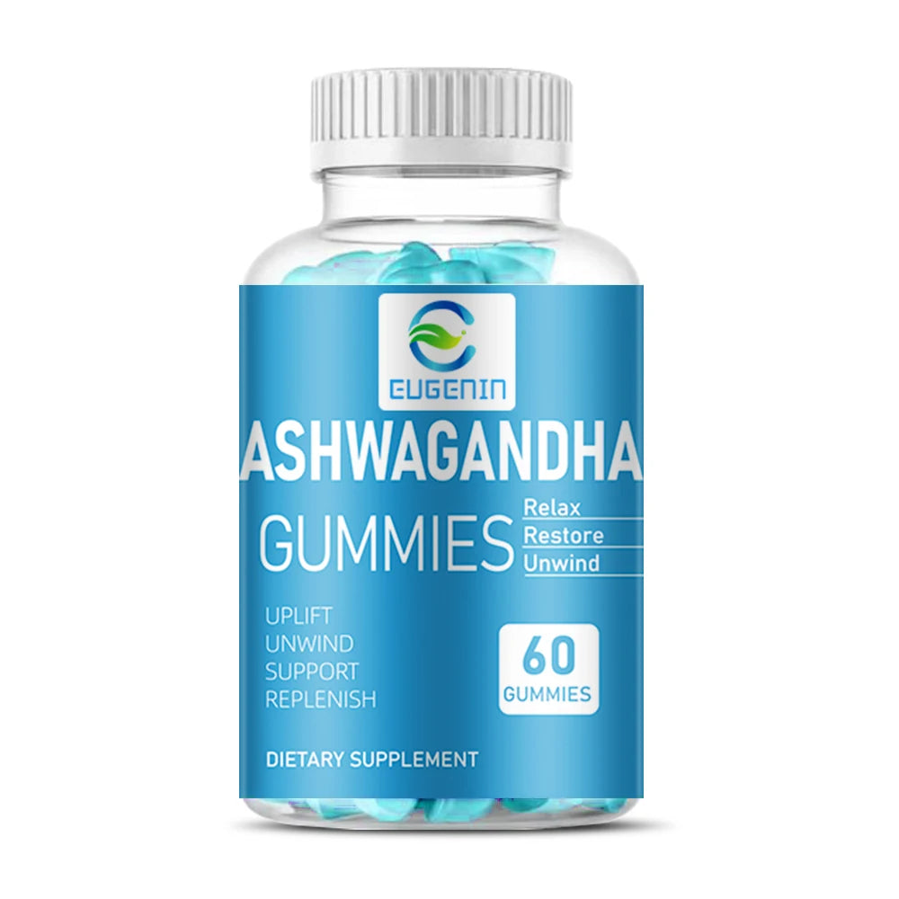 OEM Anti Stress Flavor Antioxidant supplement Well Sleep Ashwagandha KSM-66 Gummies