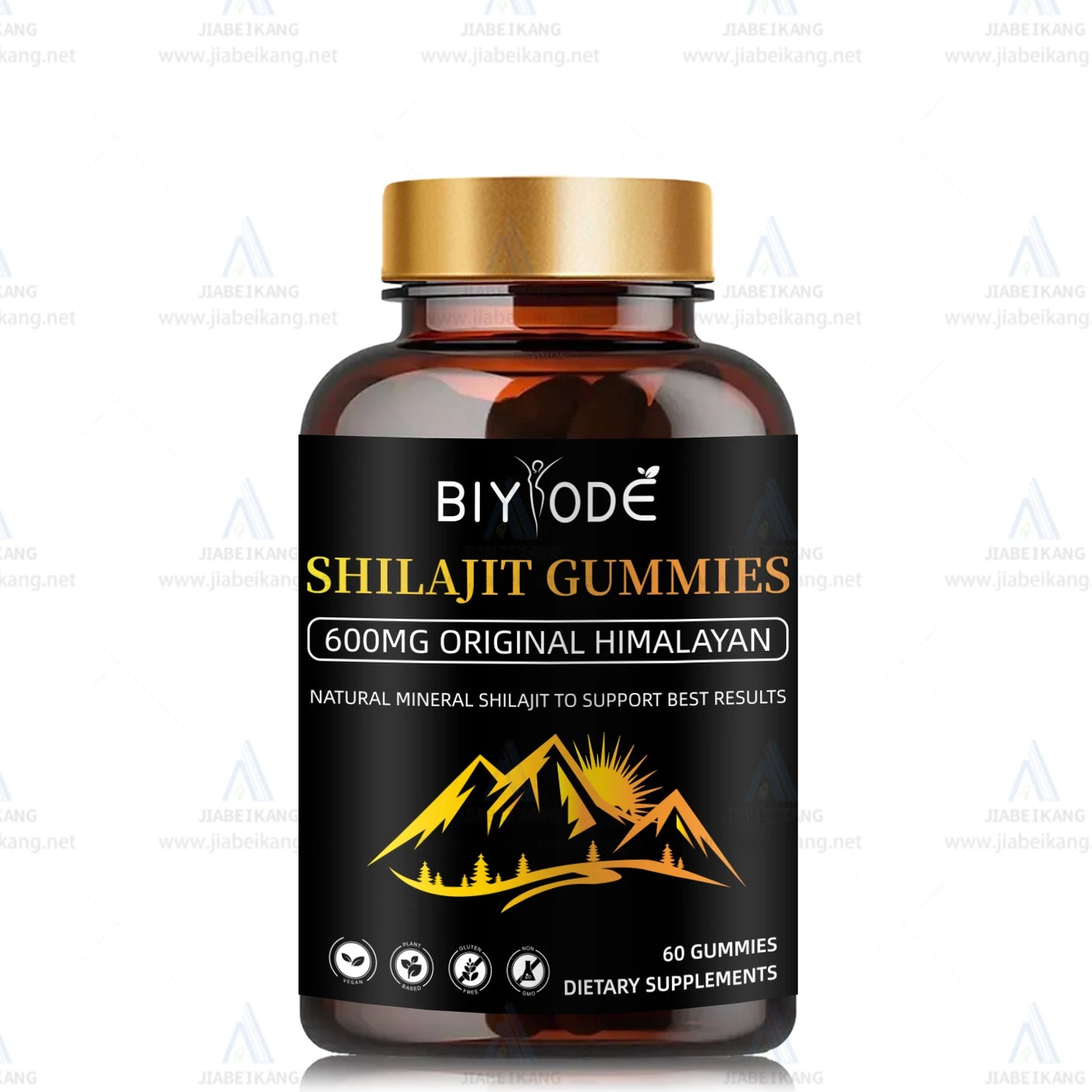 Certificated factory organic puro gold himalayan shilajit supplementt wholesale private label natural bulk shilajit gummies