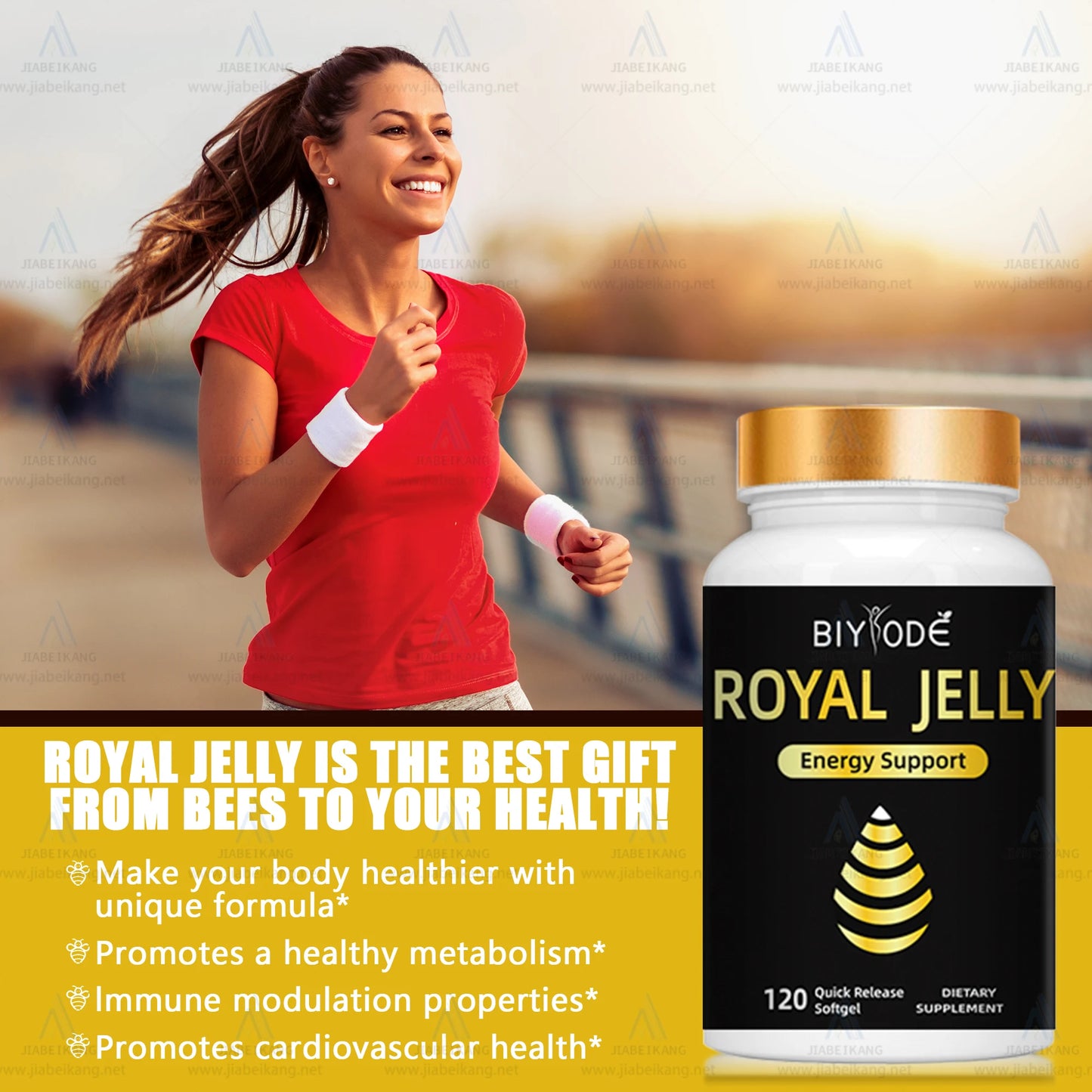 Health Products Royal Jelly Supplement Softgel Capsules