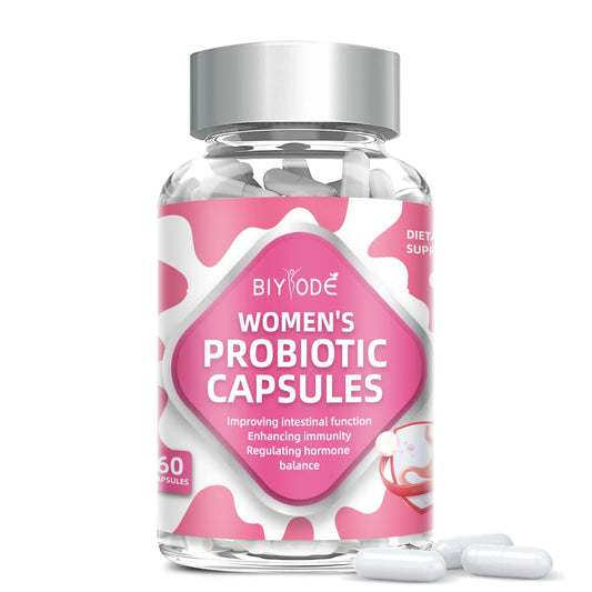 OEM ODM Private Label Women’s Probiotic Capsules Factory Supply | Digestive and Hormone Balance Supplement | GMP Certified Vegan Formula for Female Health Wholesale