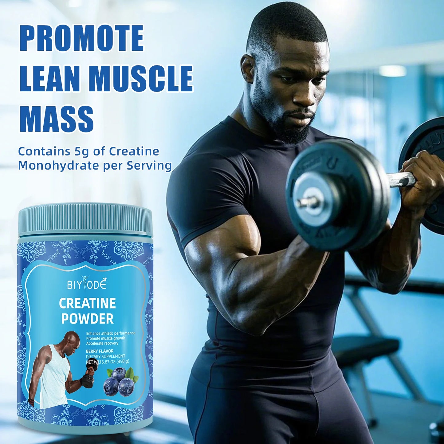 Biyode New Product Wholesale Pure Creatine Monohydrate Powder