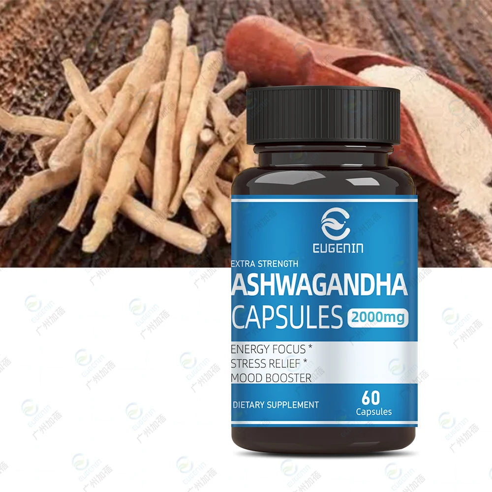 custom logo label supplement manufacturer ksm66 ashwagandha help sleep capsules