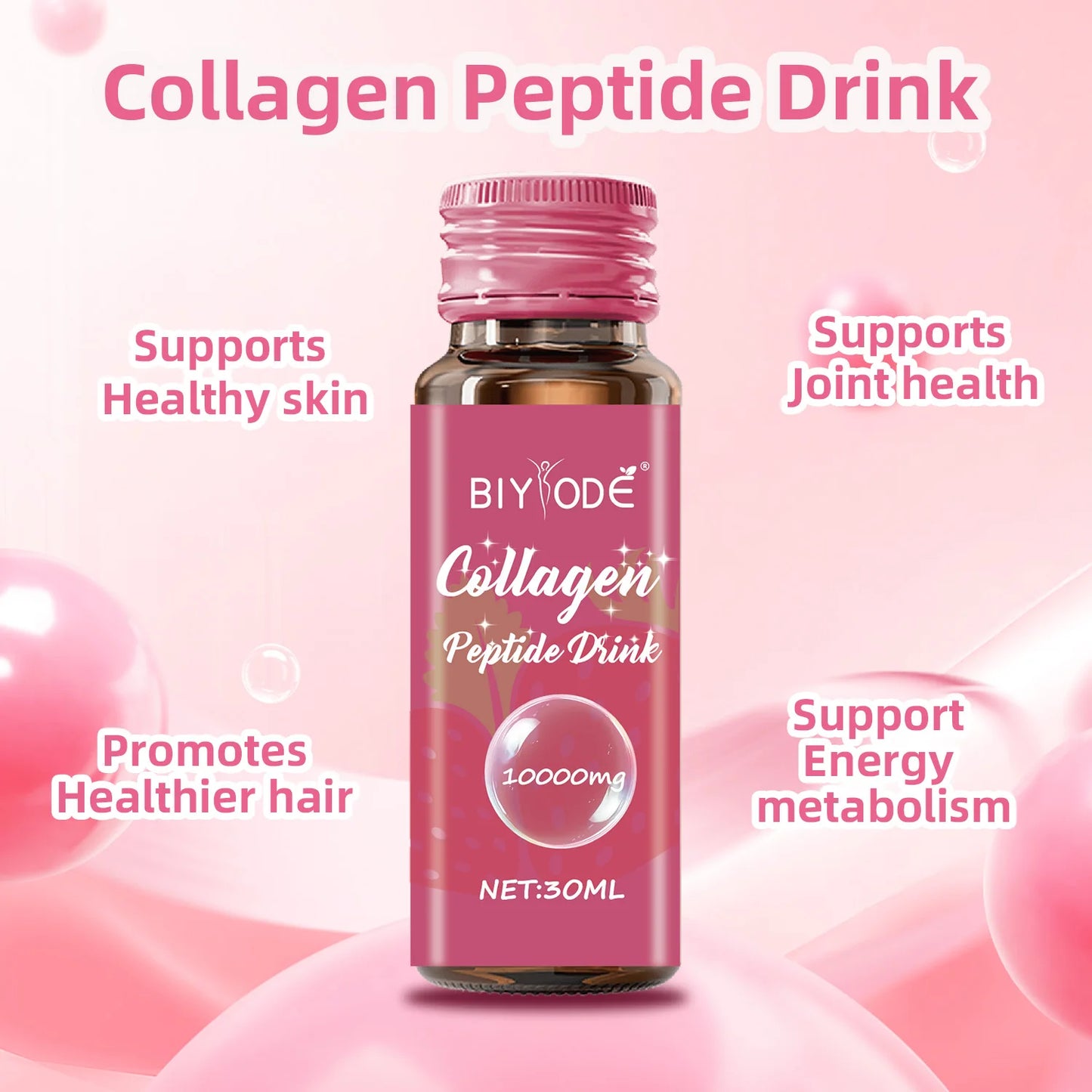OEM ODM Collagen Peptide Drink One Stop Custom Manufacturing for Beauty Brands