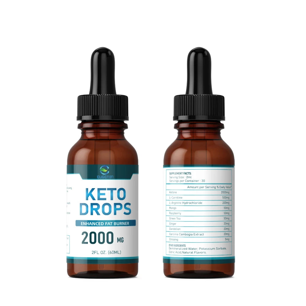 OEM ODM private label wholesale keto acv liquid diet food grade for weight loss slimming product healthcare supplement drop