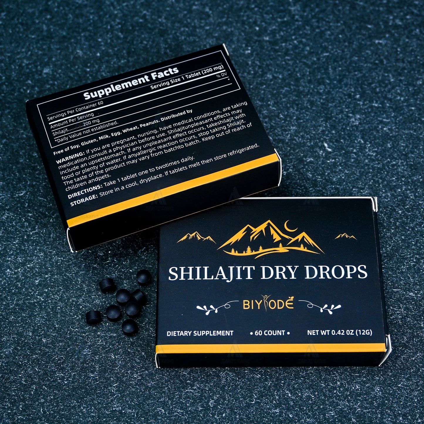 Himalayan shilajit suite custom wholesale oem any style gummies capsules drop and tablet healthcare supplement