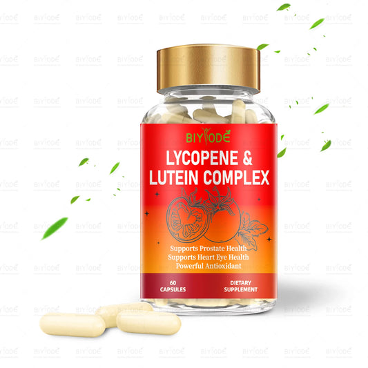 Jiabeikang Factory Wholesale vitamins cardiovascular and vision health supplements lycopene lutein 2 in 1 capsules