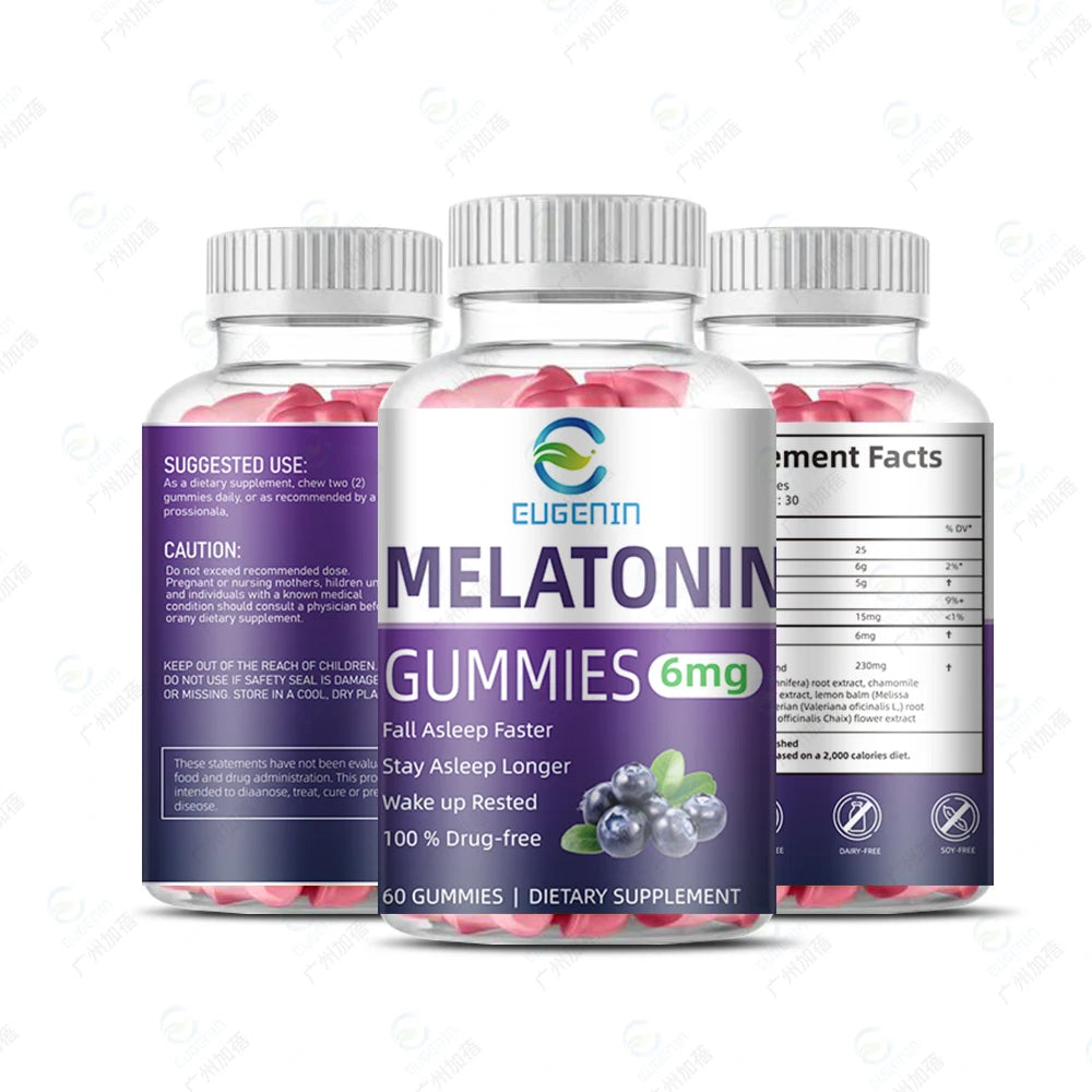 certificate factory NSF HALAL COA GMP wholesale melatonin 6mg gaba gummies