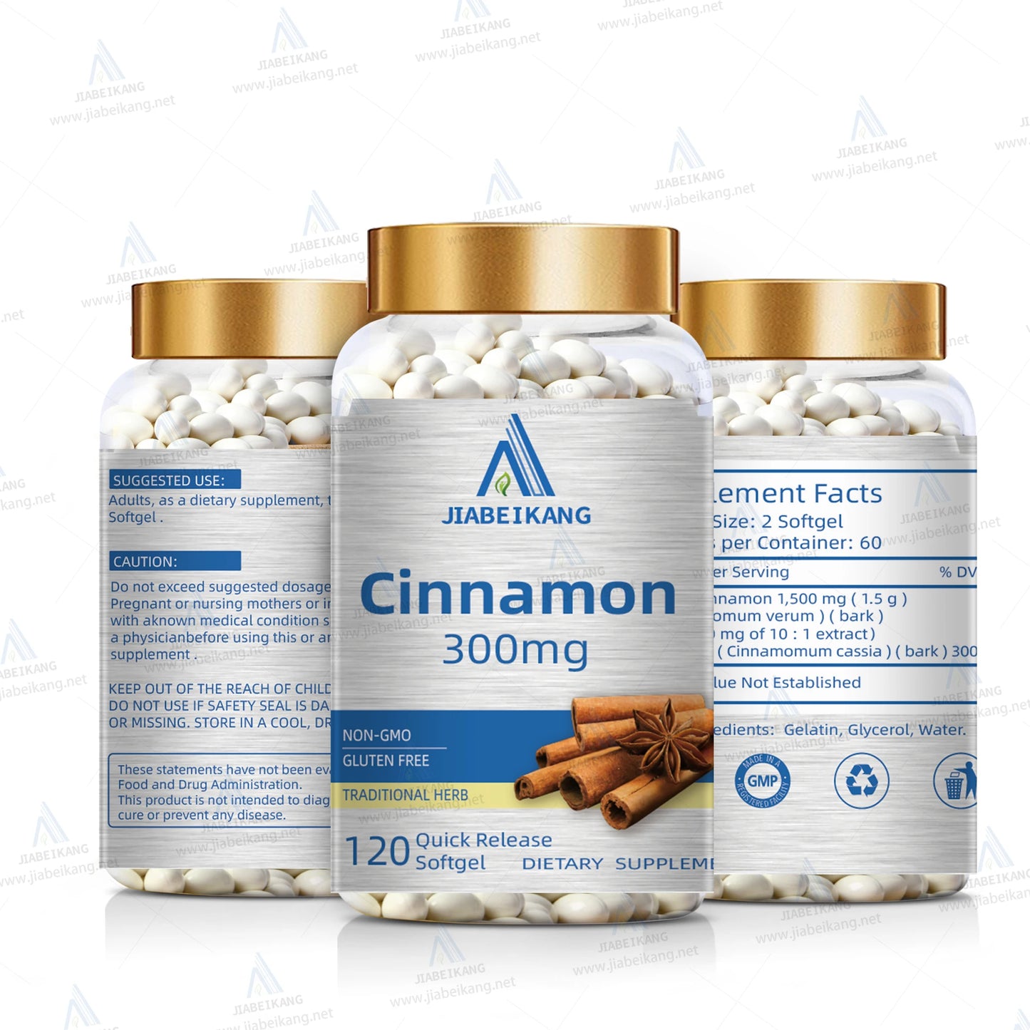 GMP Factory oem Cinnamon Softgels Capsules supplement