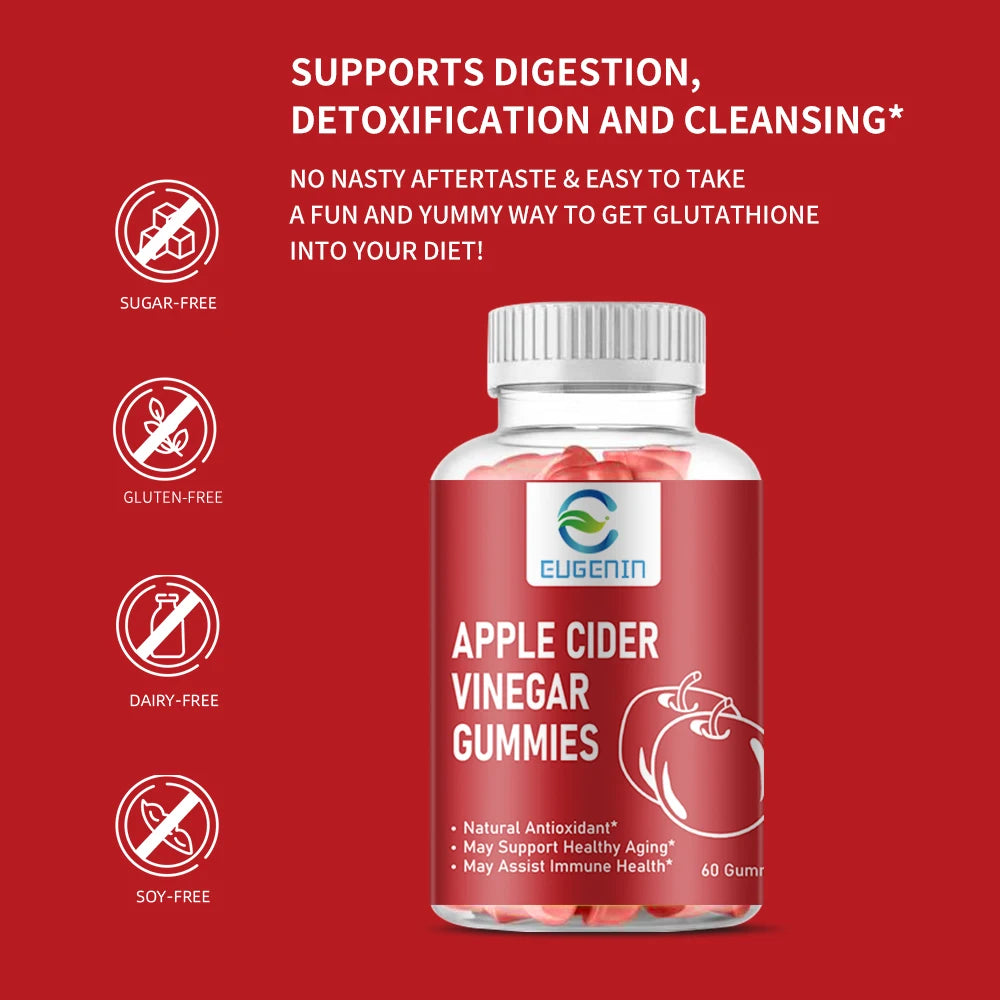 Custom factory OEM suger free slimming healthcare supplement keto apple cider vinegar gummies