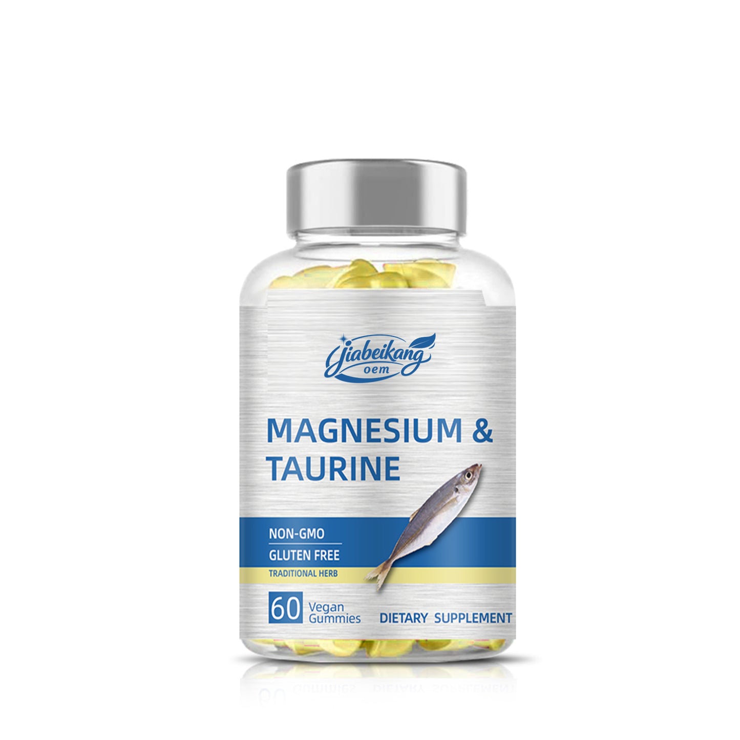 custom logo label supplement manufacturer taurine magnesium supplement softgel capsules