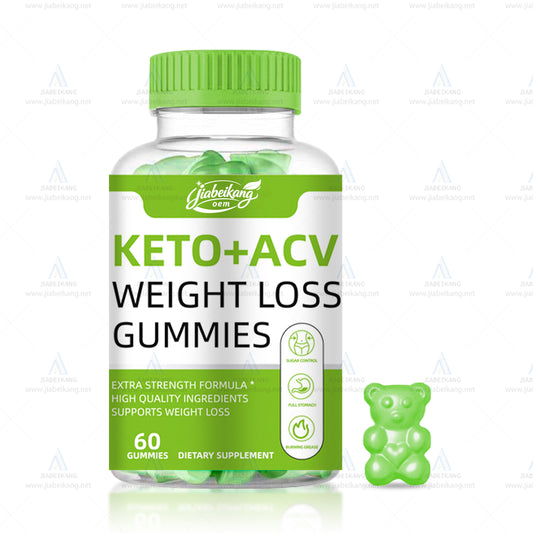 China supplier Healthcare factory Vegan Food Supplement Keto Apple Cider Vinegar Gummies